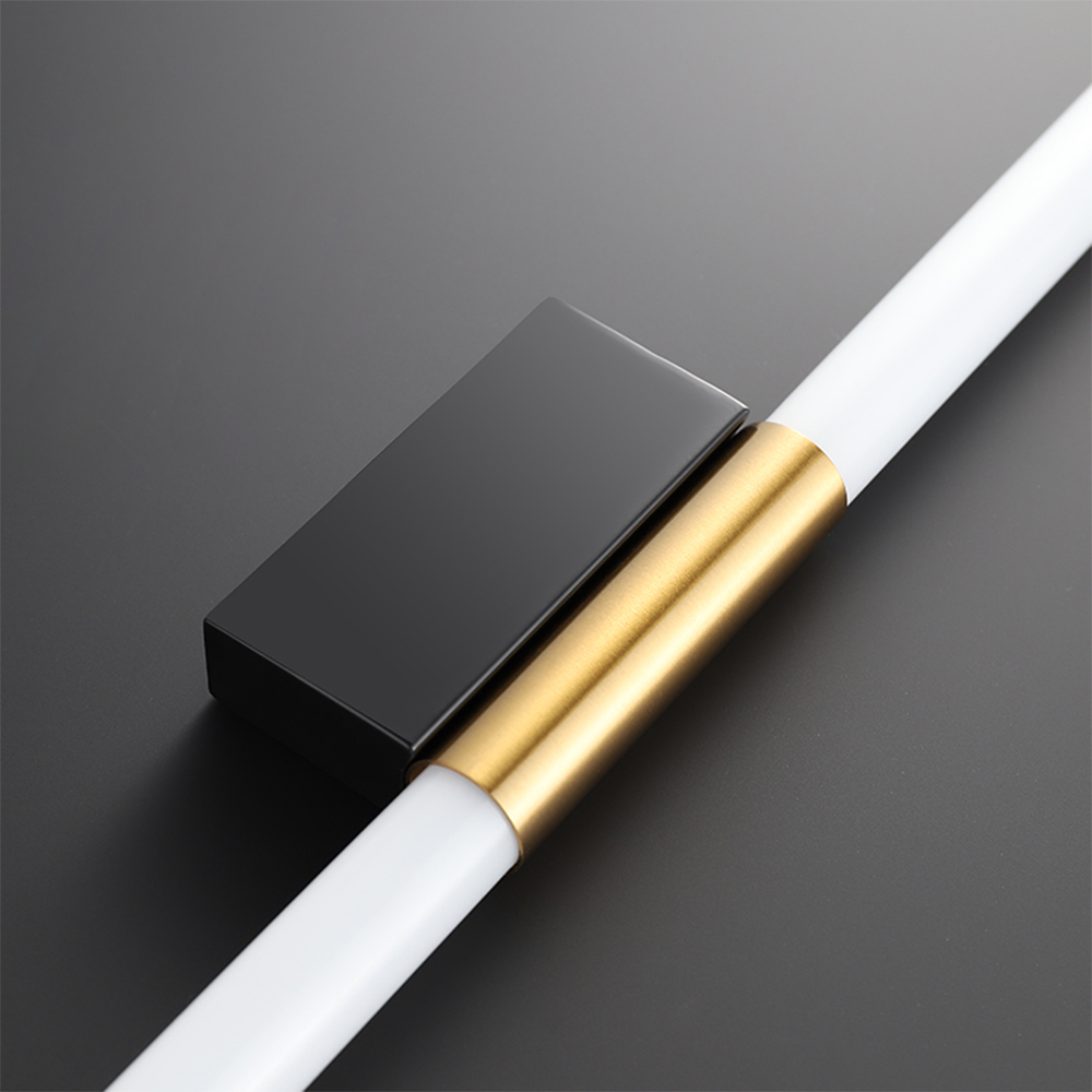 Retiser Modern Linear Cooper White Mirror Front Wall Lamp