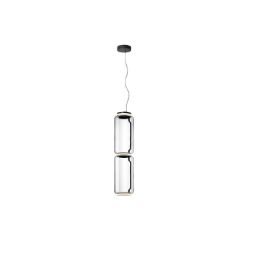 Kanedum Minimalist Combination Glass Pendant Light, Clear