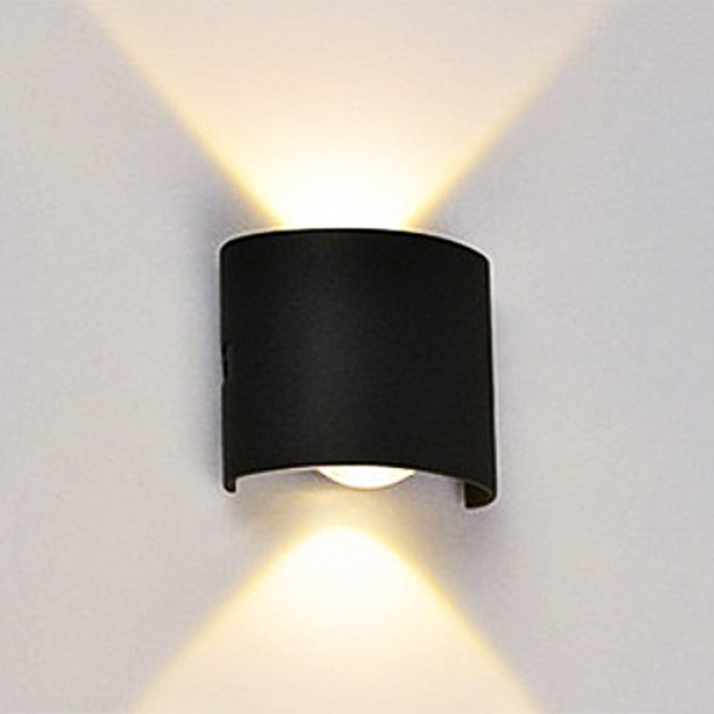 Nirex Wall Lamp Modern Rectangular Outdoor Water-wave-Relic Pieces