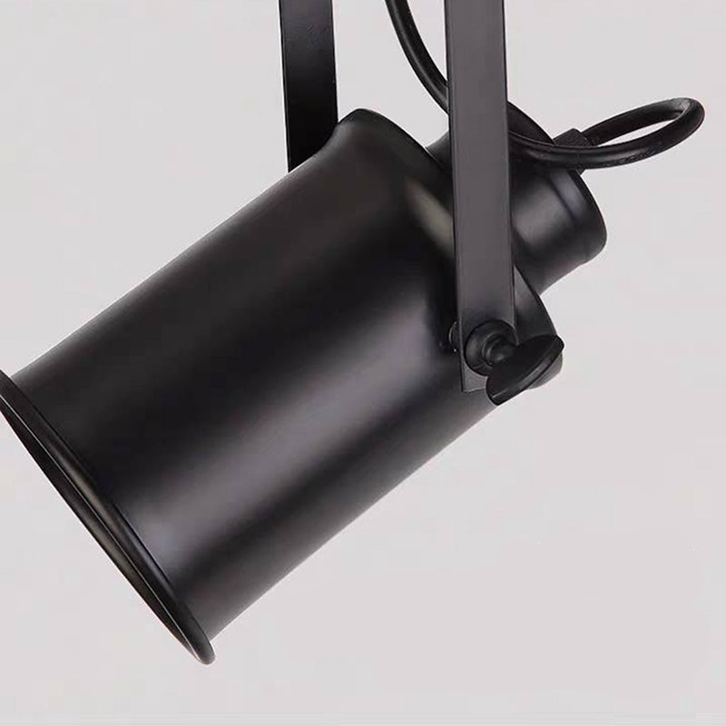 Rilulos Industrial Style Rotatable Semi-Flush Mount Ceiling Light