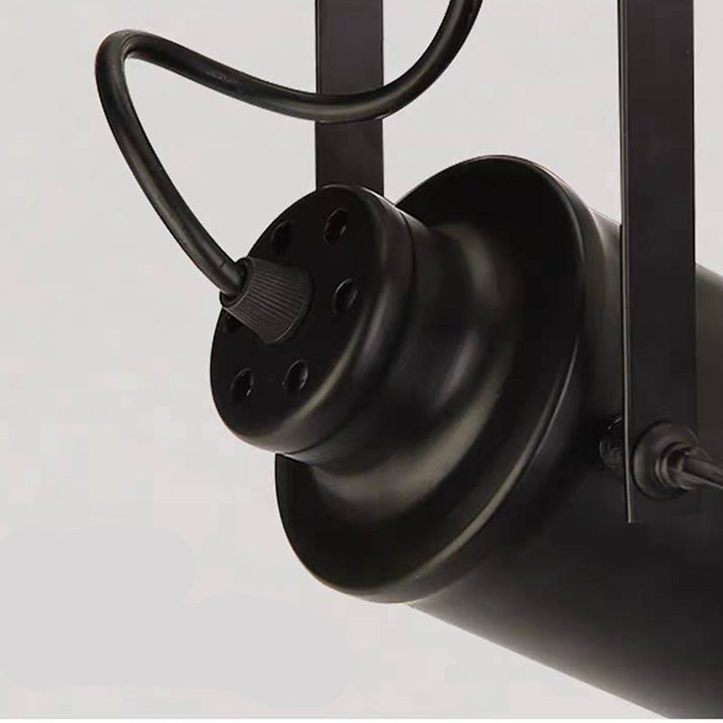 Rilulos Industrial Style Rotatable Semi-Flush Mount Ceiling Light