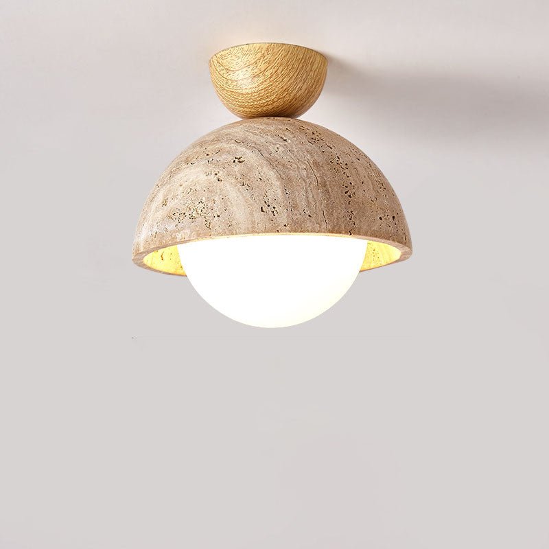 Serireon Travertine Ceiling Light