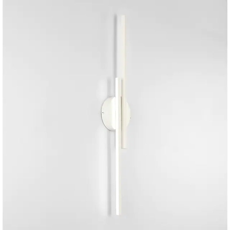 Noviq Modern Nordic Disc/Linear LED Wall Lamp, Black/White-Relic Pieces