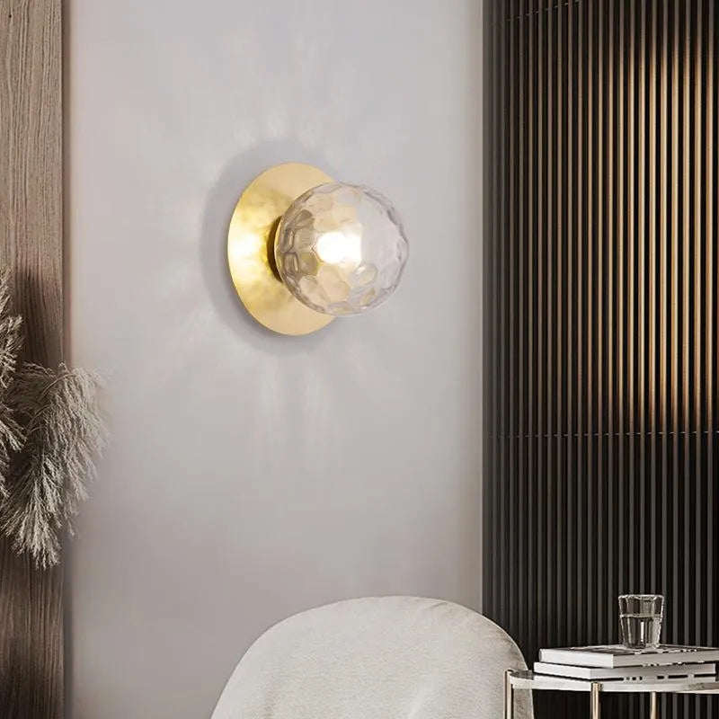 Arvion Wall Lamp Chic Sphere Glass-Relic Pieces
