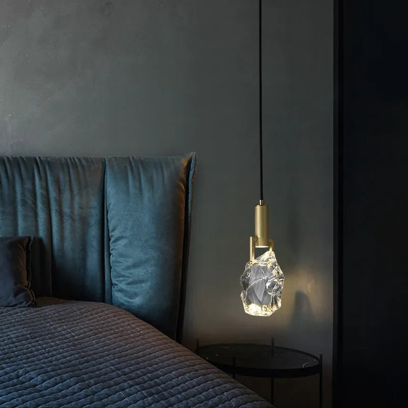 Drop Crystal Pendant Light-Relic Pieces
