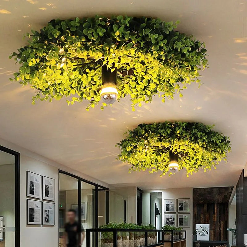 Valtro Ceiling Light Plant Greenery Flush-Relic Pieces