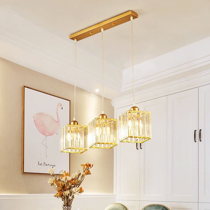 Maruvo Pendant Light Modern Cluster Cylinder Glass-Relic Pieces