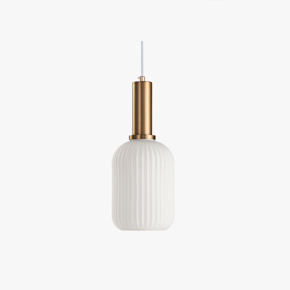 Simakur Morden Bubble Glass Pendant Light, White, Bedroom