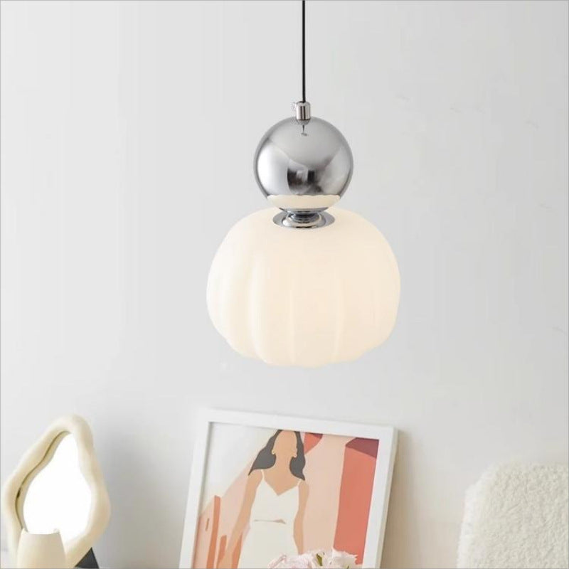 Zivinor Modern LED Pendant Light Chrome Metal Dining Room/Bedroom