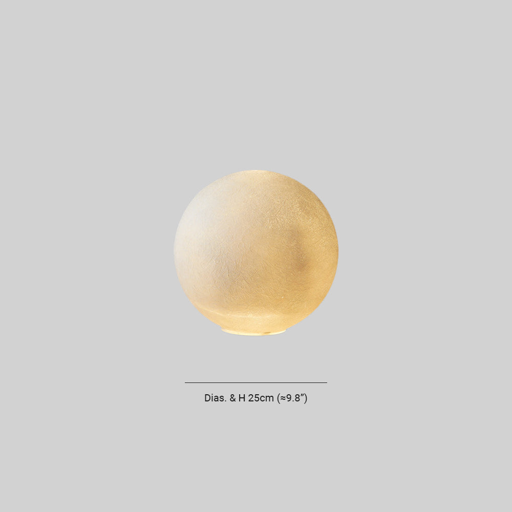 Kupipal Modern Decorative Dream Floor Lamp, Moon Globe, Resin, Bedroom