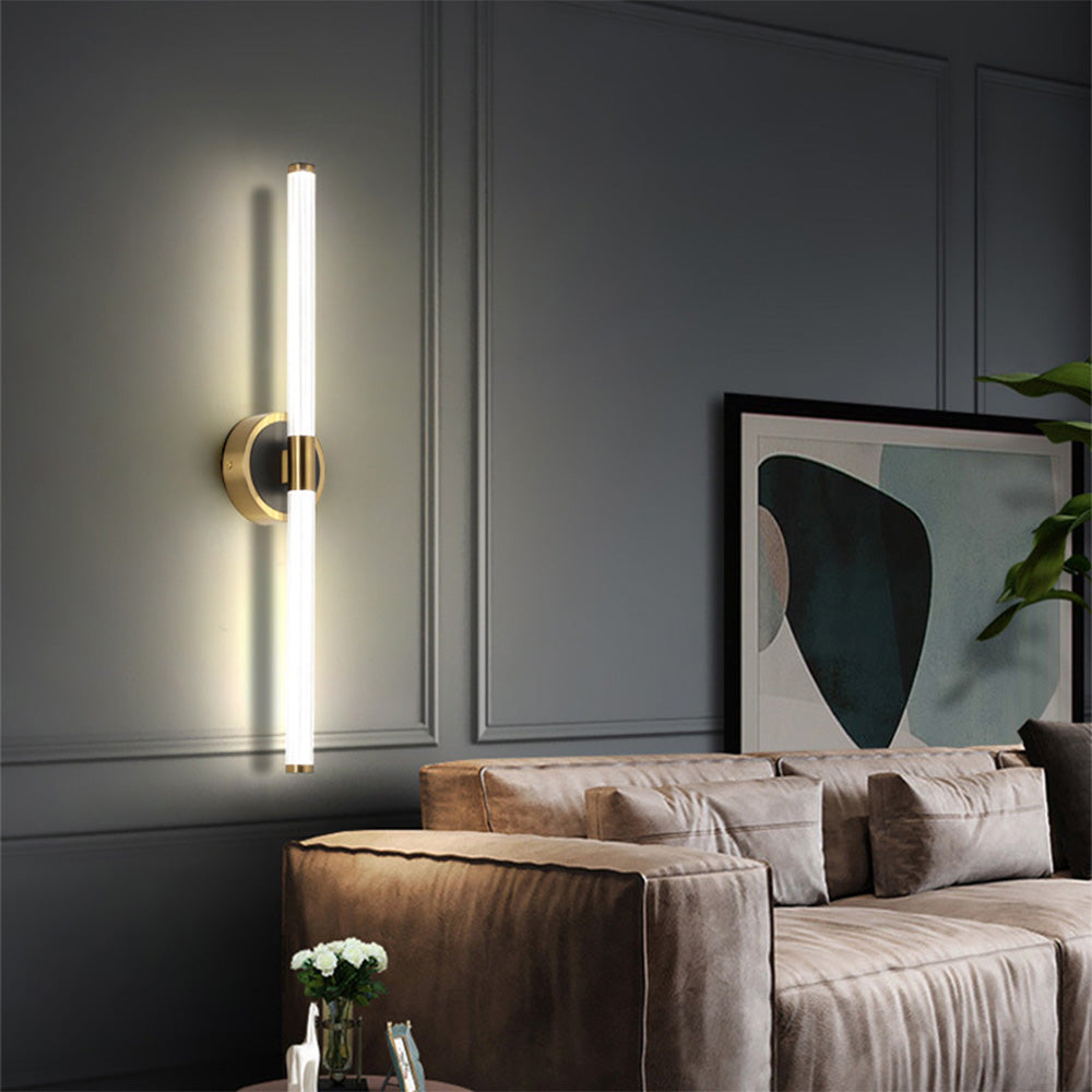 Milanal Designer Linear Mirror Front Vanity Wall Lamp