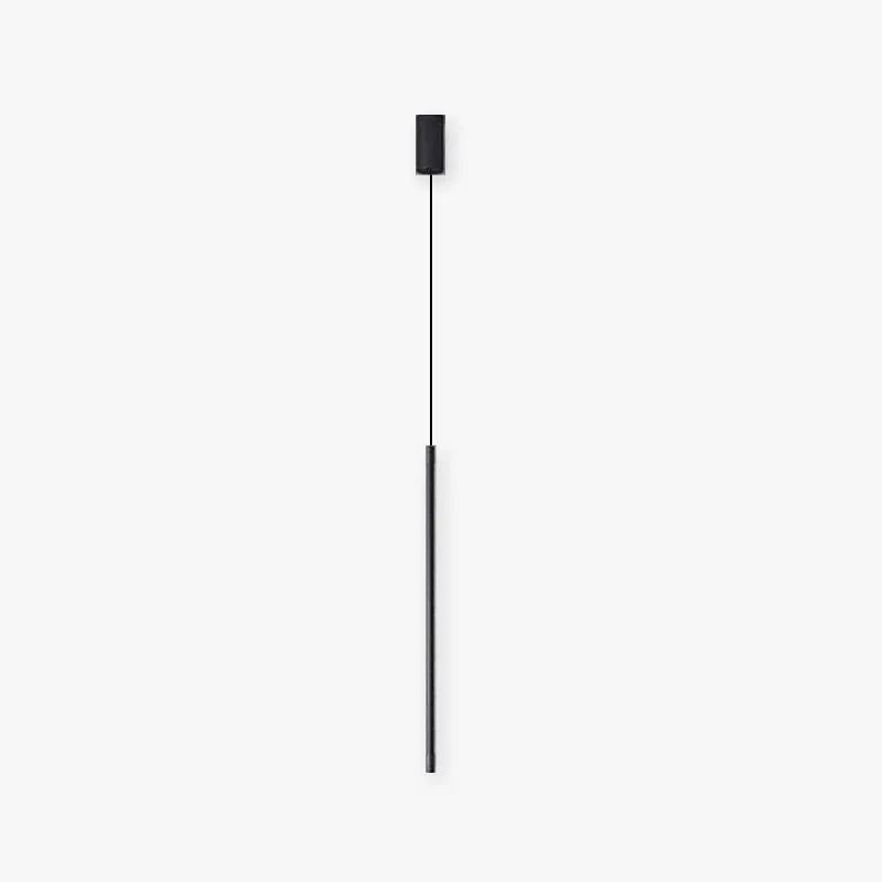 Tavix Minimalist Linear Pendant Light Bedside, Black-Relic Pieces