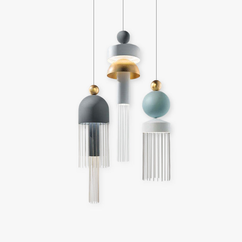 Devesun Modern Tassel Metal Pendant Light