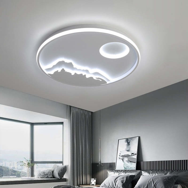 Kopikus Mountain View Flush Mount Ceiling Light
