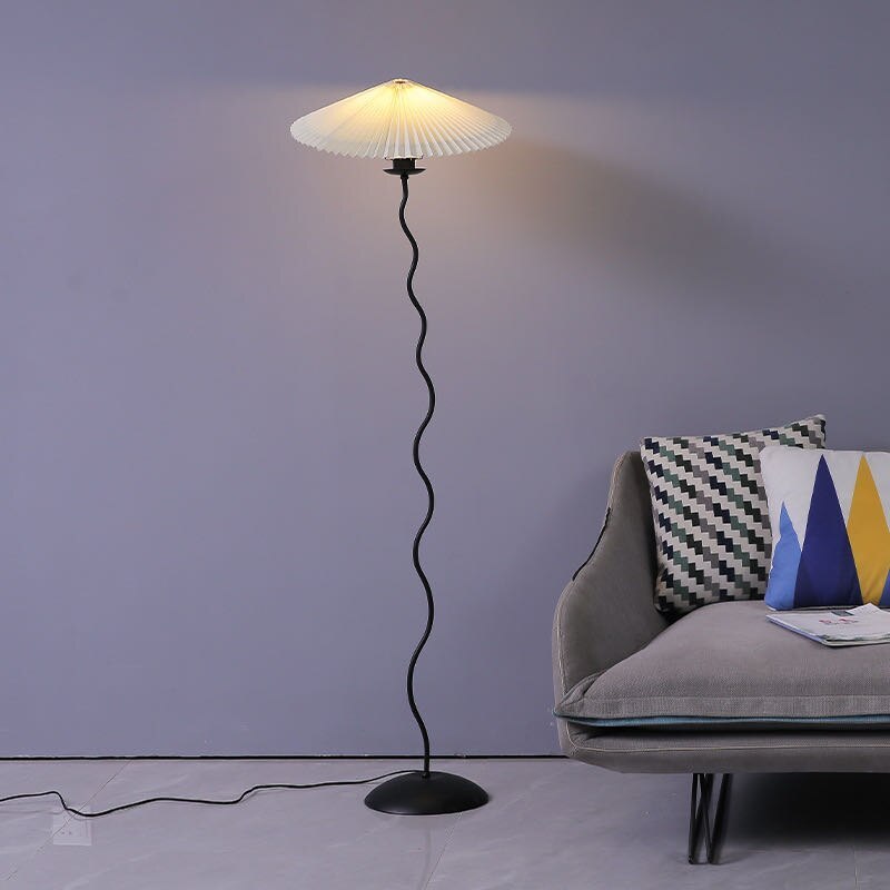 Kodesir Modern Mushroom Fabric Led Floor Lamp