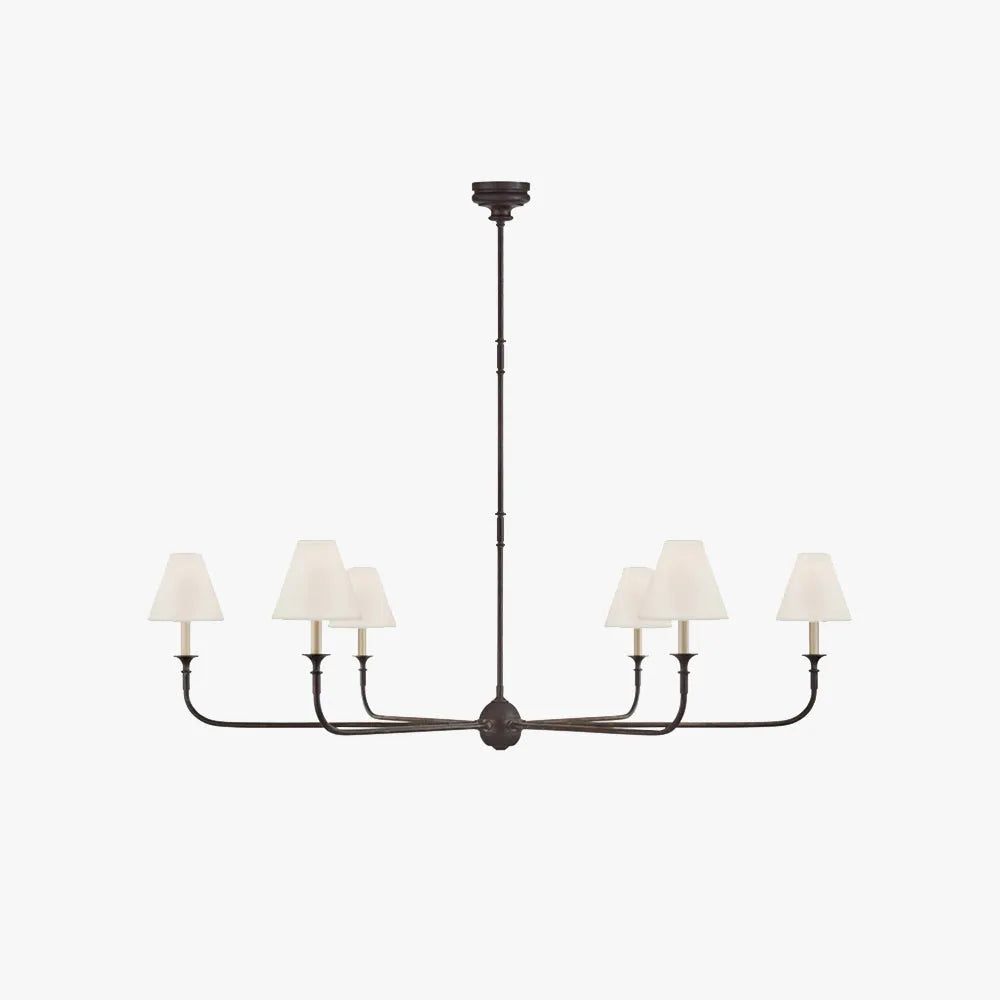 Notopis Vintage Retro Metal Elegant Chandeliers Living Room