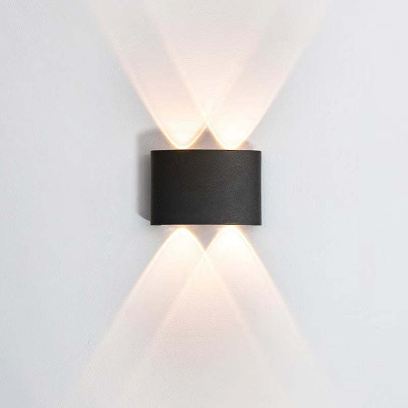 Nirex Wall Lamp Modern Rectangular Outdoor Water-wave-Relic Pieces