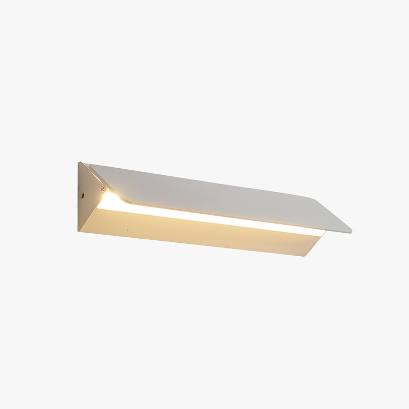 Nekugir LED Metal Indoor Wall Lamp Rotatable, White