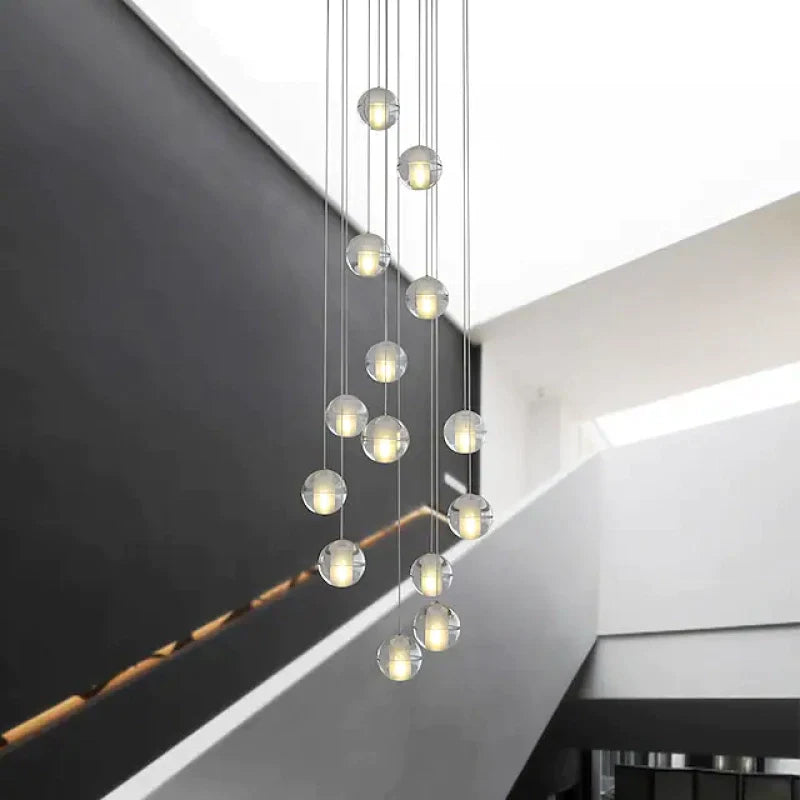 Hivodid Modern Multi Clean Globe Pendant Light, Foyer