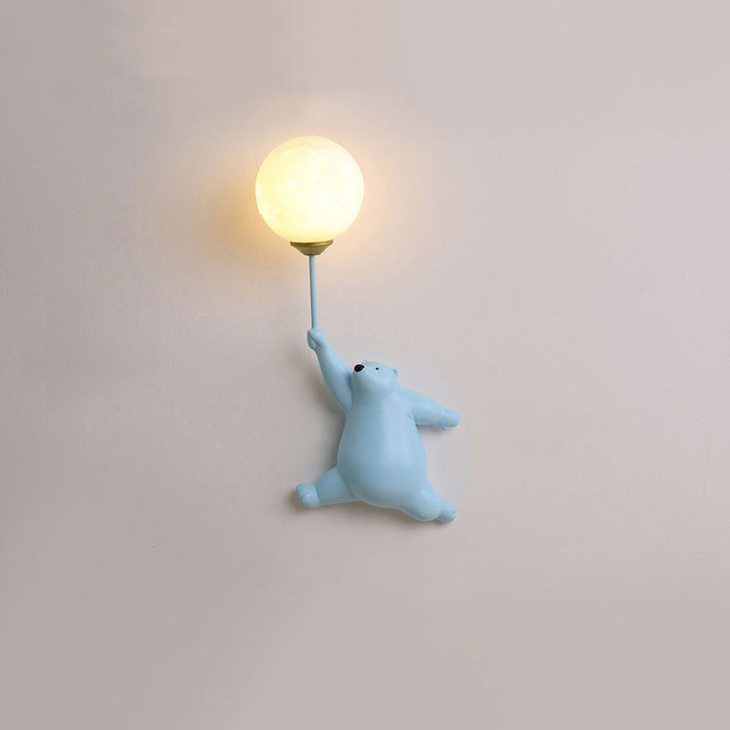 Dio Bear Balloon Wall Reading Lamp-Relic Pieces