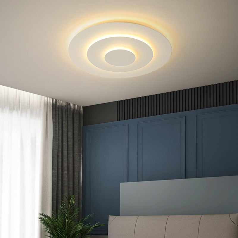 Marvion Ceiling Light White Floral Contemporary-Relic Pieces