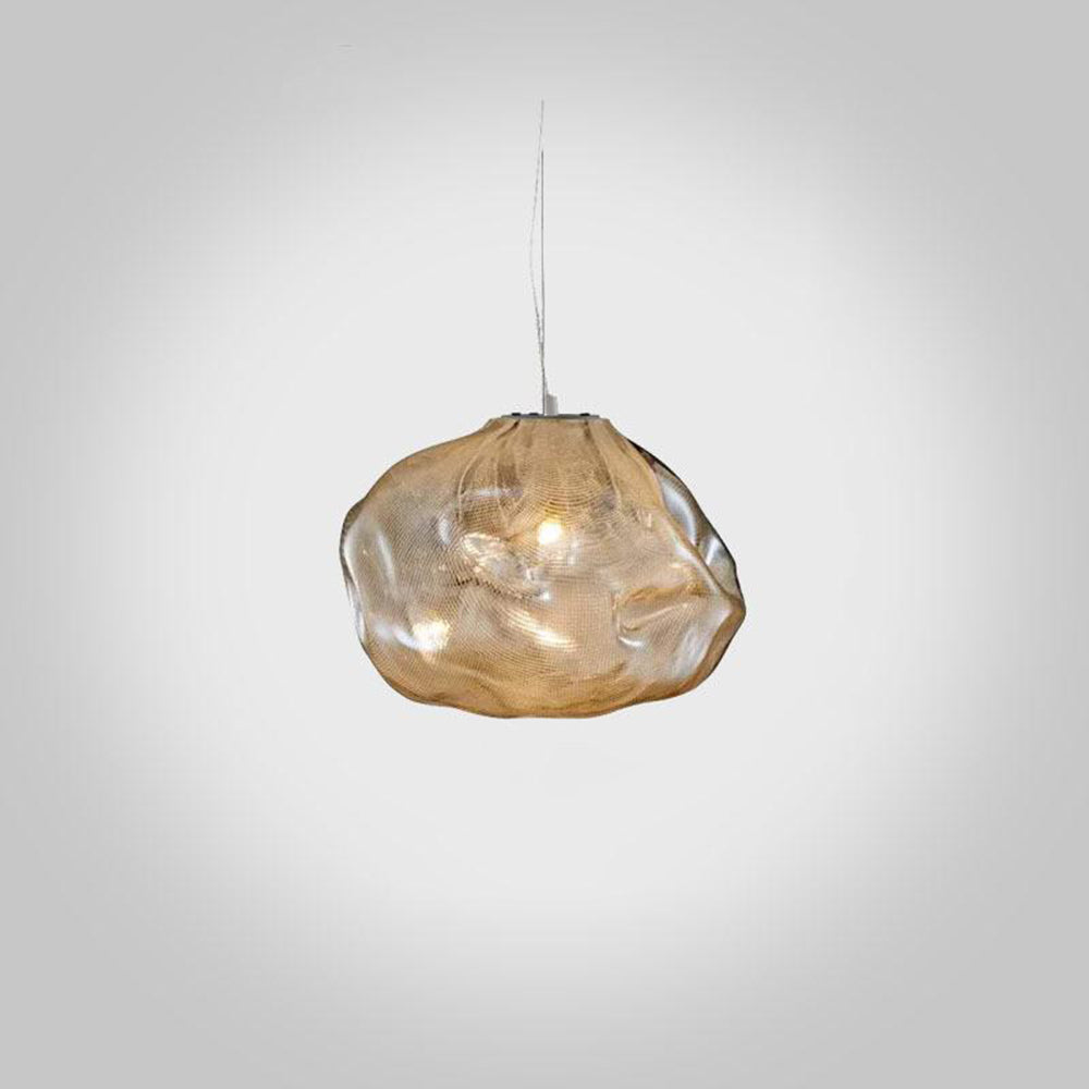 Colopuk Minimalist Spherical Glass Pendant Light, 3 Colour