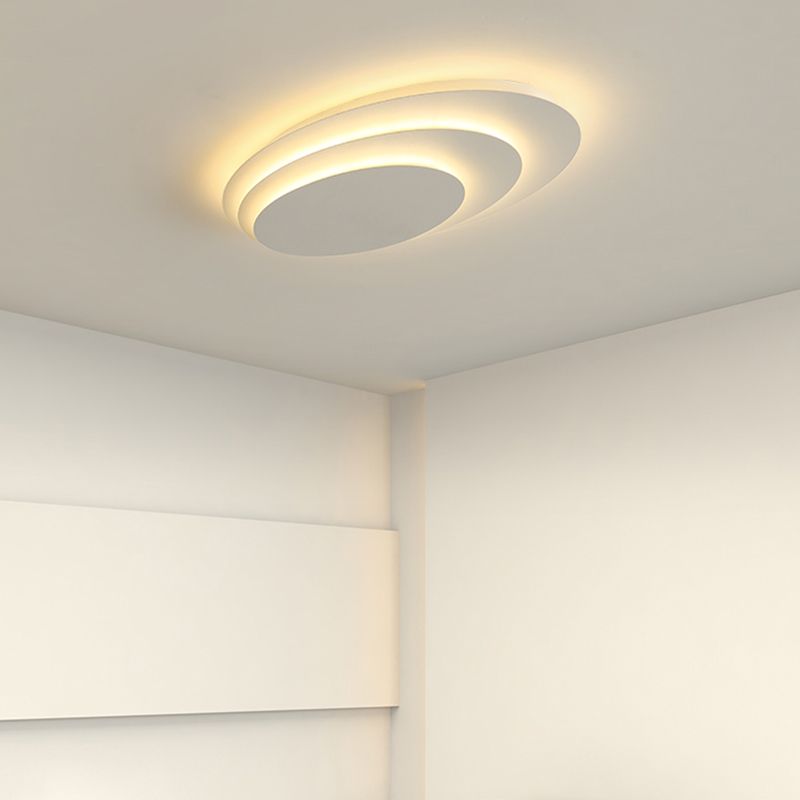 Marvion Ceiling Light White Floral Contemporary-Relic Pieces