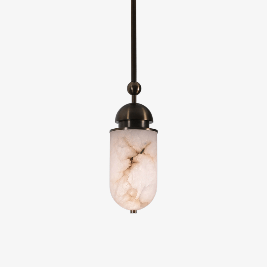 Capsule Alabaster Pendant Lamp