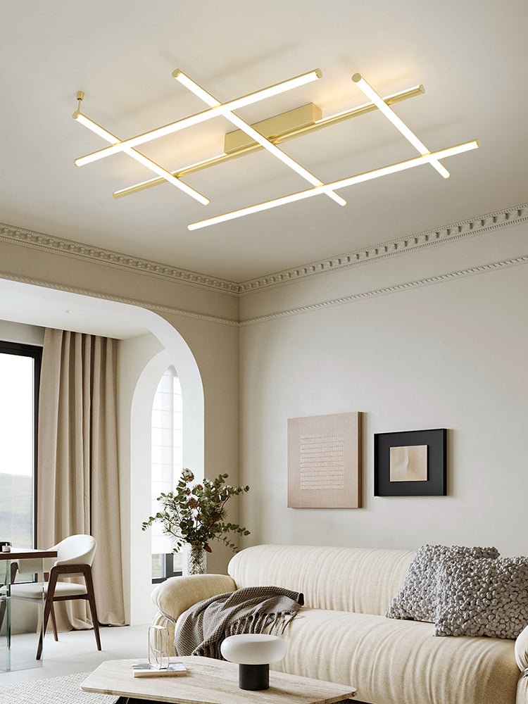 Thayer Geometric Linear Ceiling Lamp