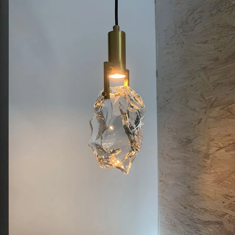 Elquin Pendant Light Crystal Cylindrical Shape-Relic Pieces