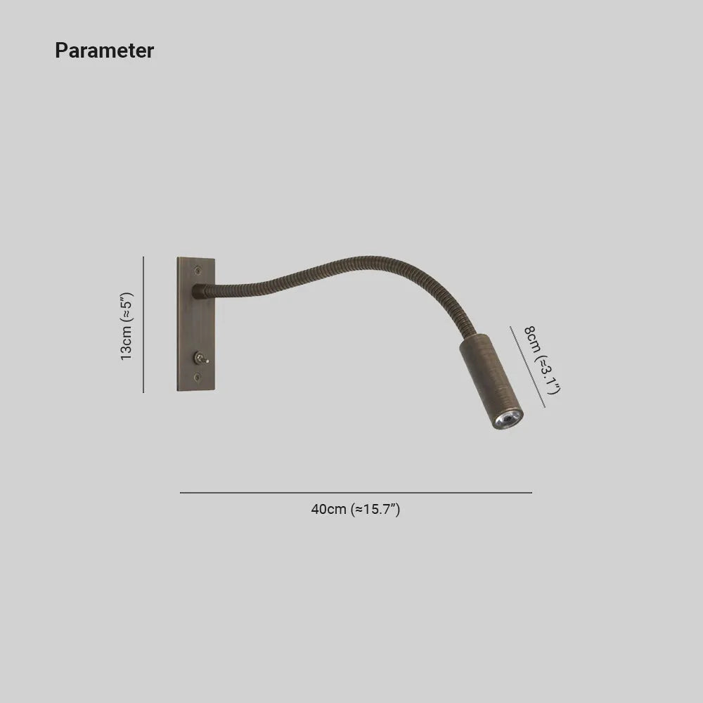 Ray Wall Lamp Minimalist Reading Adjustable Spotlight-Relic Pieces