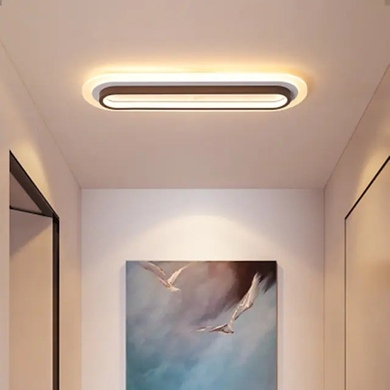 Lenatut Modern Linear Metal/ Ceiling Light