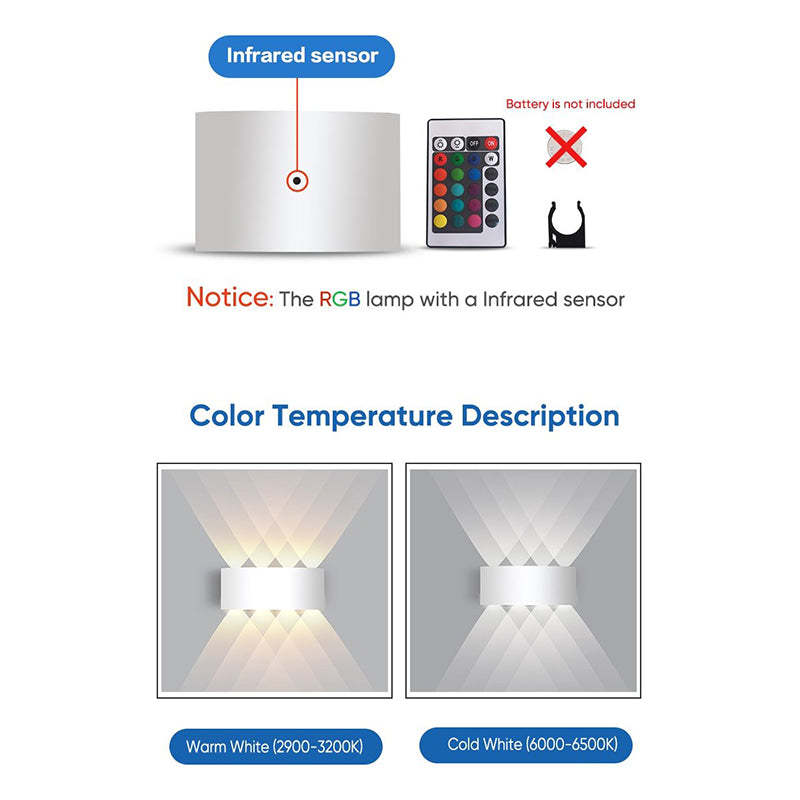 Nirex Wall Lamp Modern Rectangular Outdoor Water-wave-Relic Pieces
