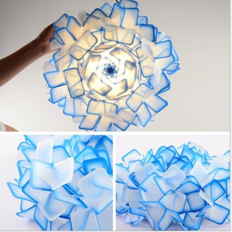 Pikegena Modern Multicolour Decorative Flower Pendant Light