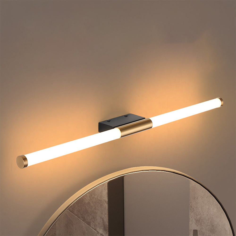 Retiser Modern Linear Cooper White Mirror Front Wall Lamp