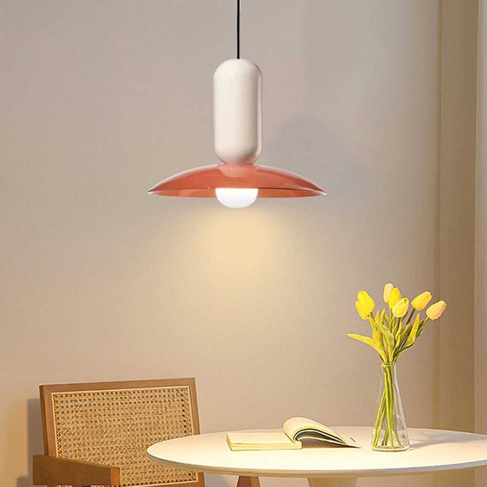 Ledusel Nordic Creative Colorful Pendant Light, Metal