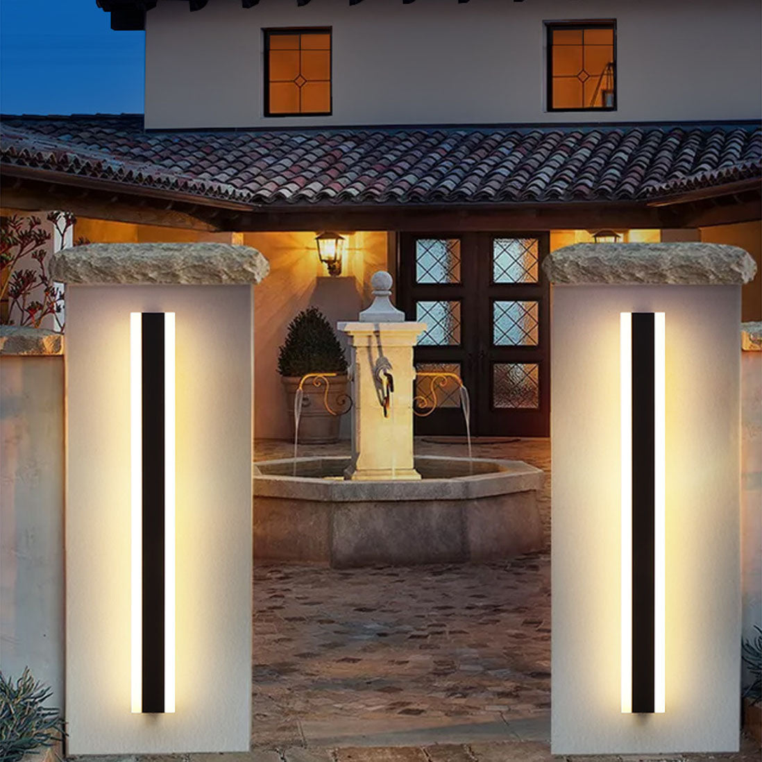 Corven Wall Lamp Outdoor Symmetrical-Relic Pieces