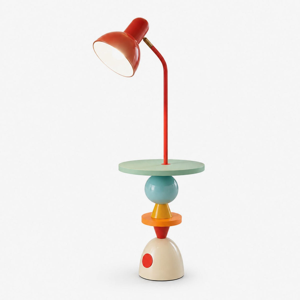 Zelora Playform Color Block Table Lamp