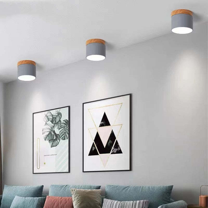 Luxin Cylindrical Flush Mount Ceiling Light-Relic Pieces