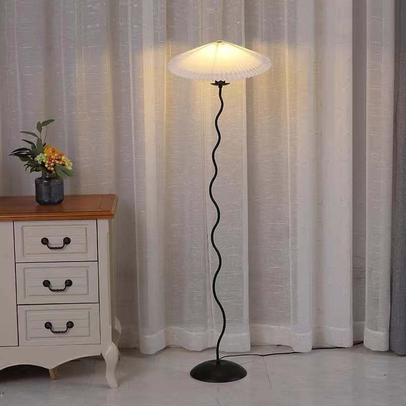 Kodesir Modern Mushroom Fabric Led Floor Lamp
