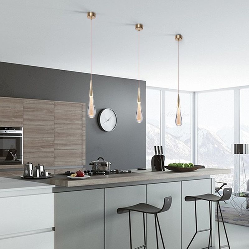 Orlith Pendant Light Gold Crystal-Relic Pieces