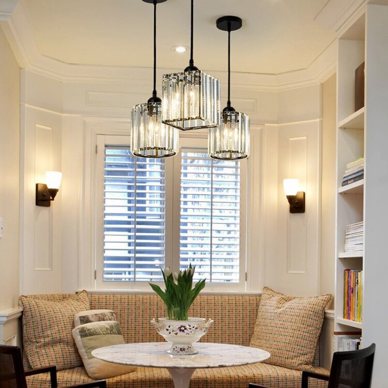 Maruvo Pendant Light Modern Cluster Cylinder Glass-Relic Pieces