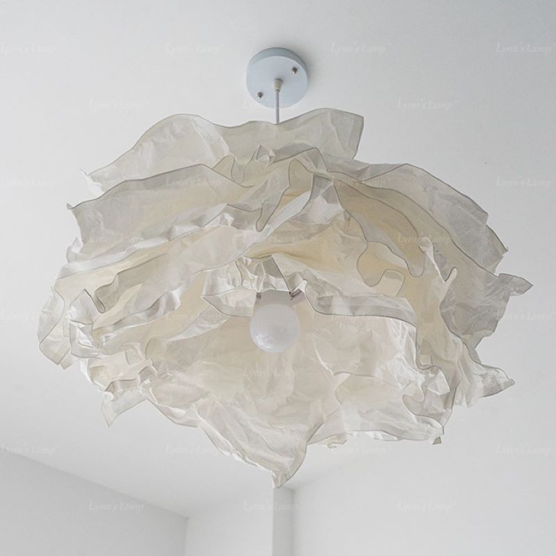 Jakimisa Pendant Light Wabi-sabi Cloud Paper