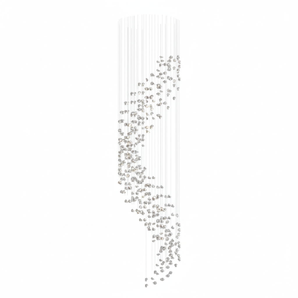 OreStone Grand Quartz  Crystal Customize Chandelier