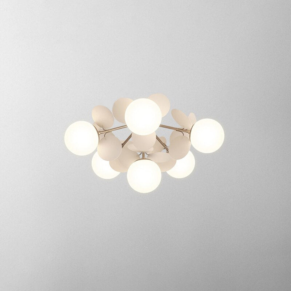 Nurodek Multicolored Flower Branch Chandelier Living Room