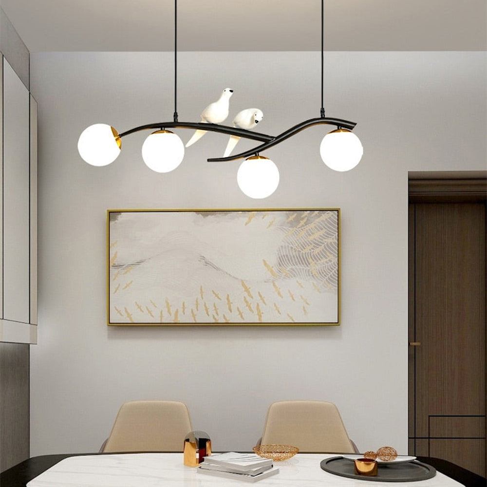 Farosom Mondern Bird Pendant Light, 2 Colour