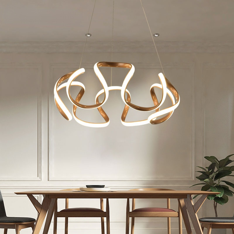 Evren Modern Irregular Flower Pendant Light, 3 Colors-Relic Pieces