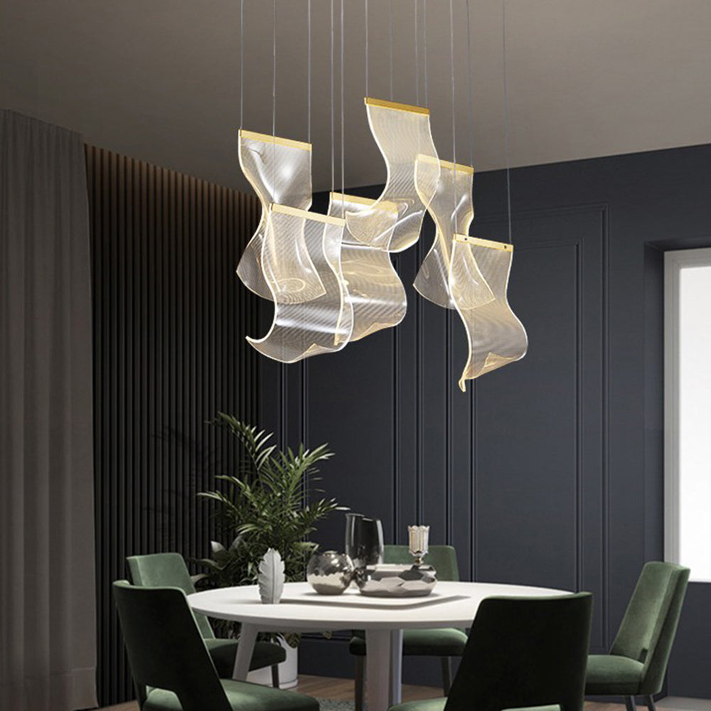 Melibami Luxury Artistic Chandelier, Gold