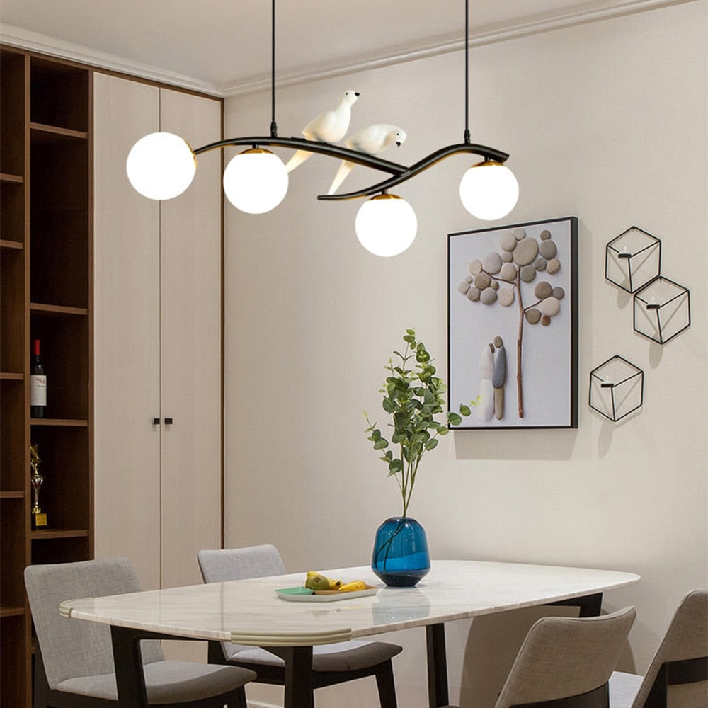 Farosom Mondern Bird Pendant Light, 2 Colour