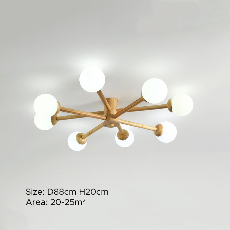Coselit Ceiling Light, Dimmable 6/8 Head